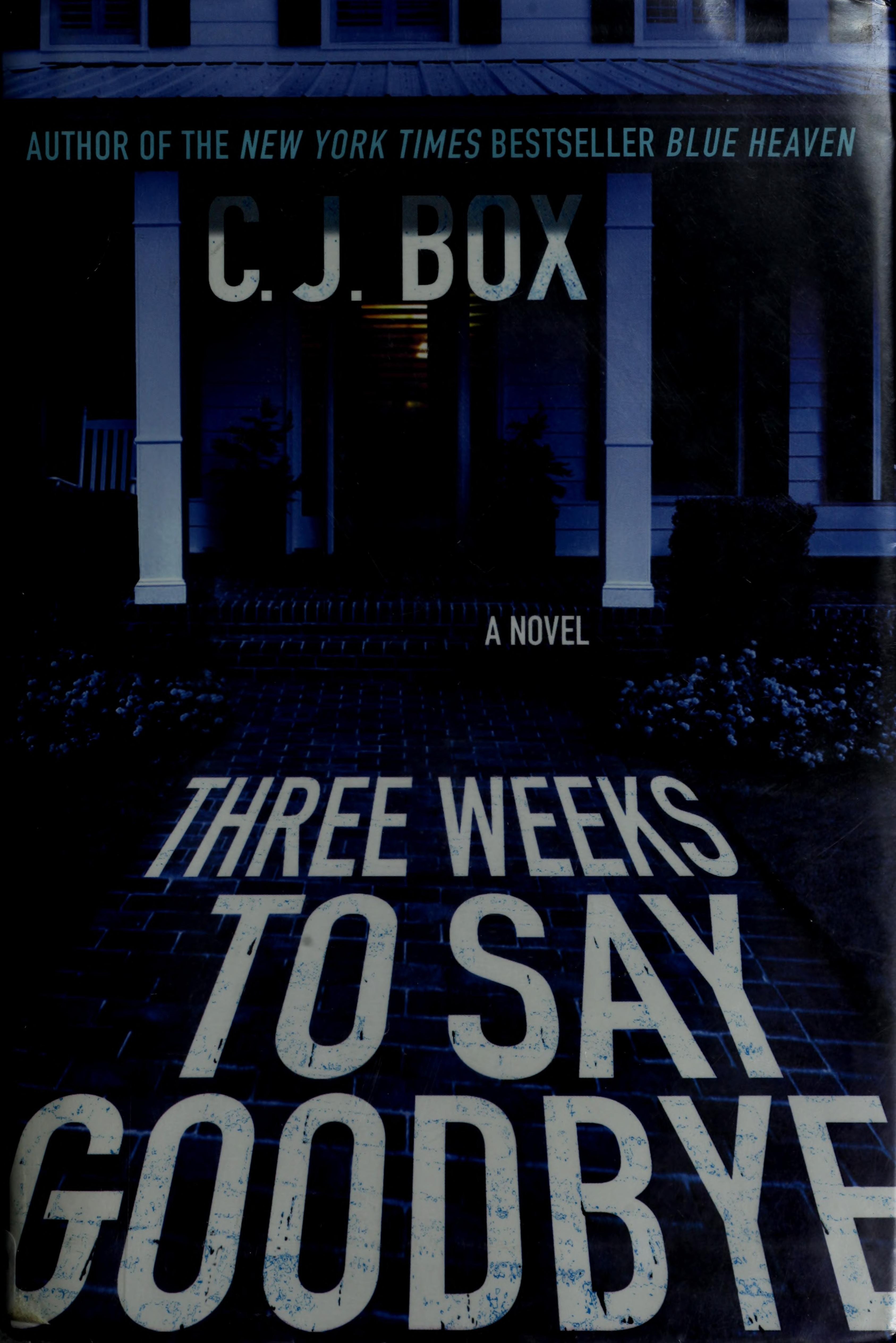 Three weeks to say goodbye
