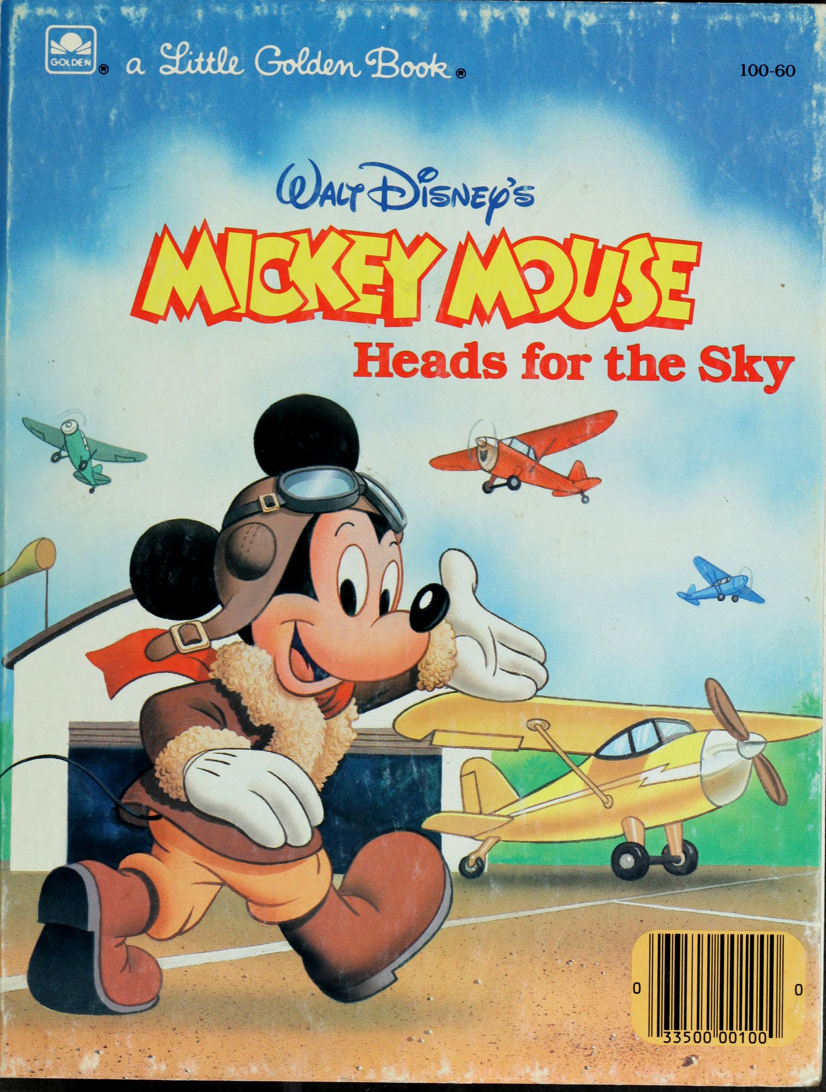 Walt Disney's Mickey Mouse heads for the sky
