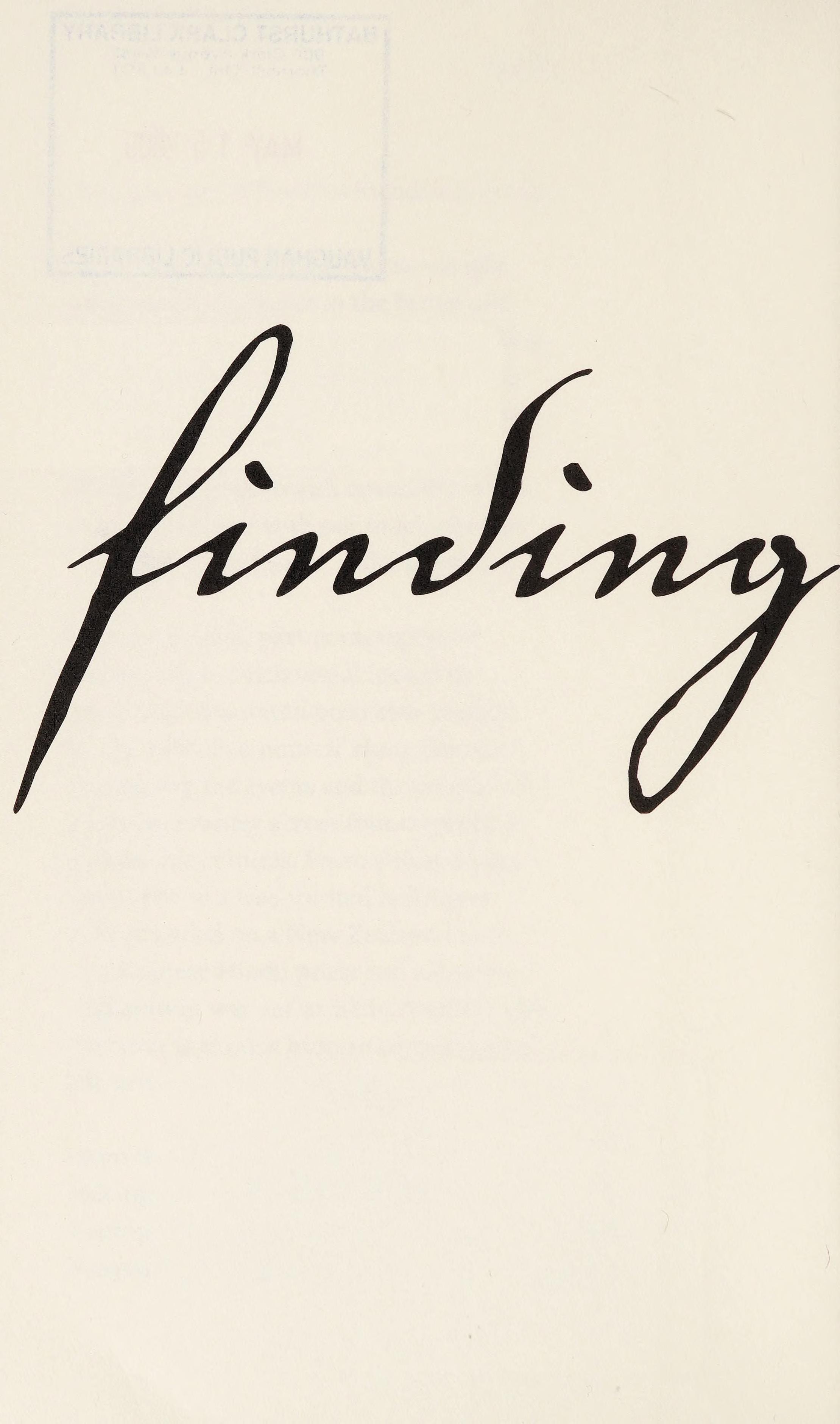 Finding Lily A Memoir